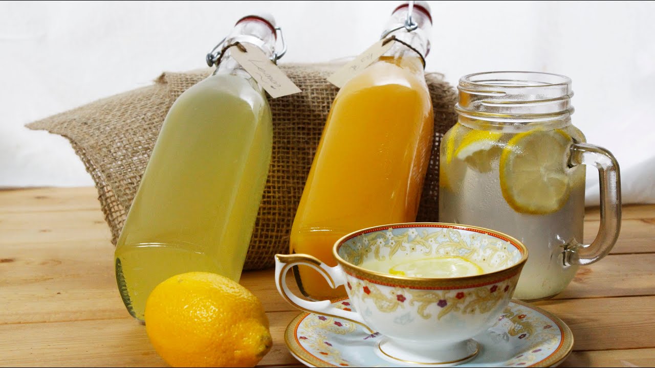 상큼한 레몬한잔!! [레몬코디얼:코디얼만들기] lemon cordial [그녀의요리 : hercooking]