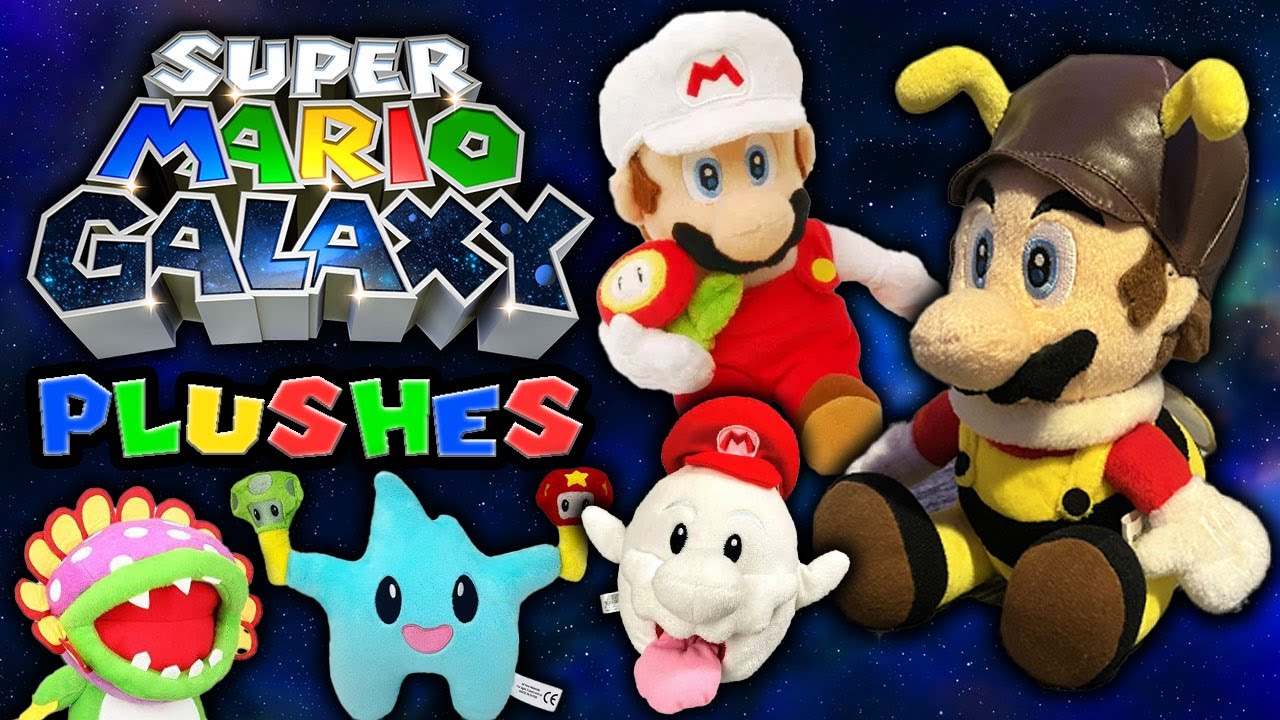 Super Mario Galaxy Plushes