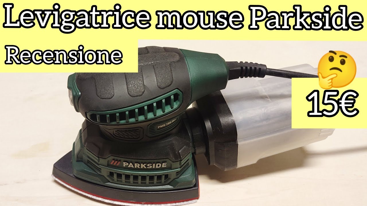 Recensione levigatrice mouse PARKSIDE