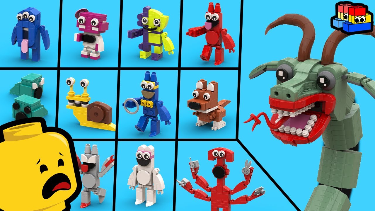LEGO Garten of Banban 0: Building Minifigures (Every Character!)