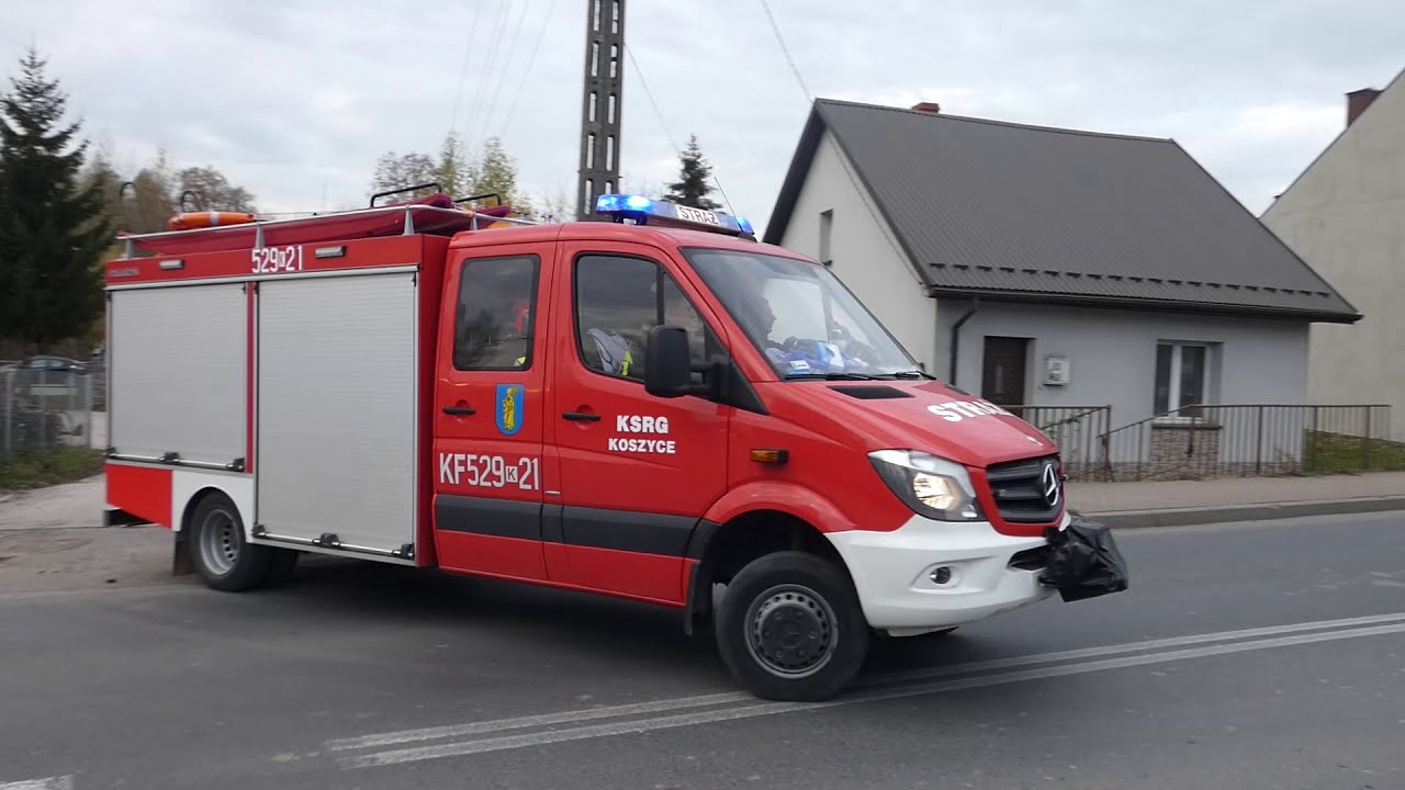 [Alarmowanie i Wyjazd] Wyjazd alarmowy 529[K]21 - OSP KSRG Koszyce do miejscowego zagrożenia.
