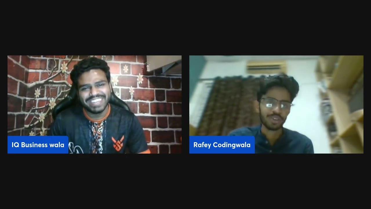Interview with Rafey Rashid