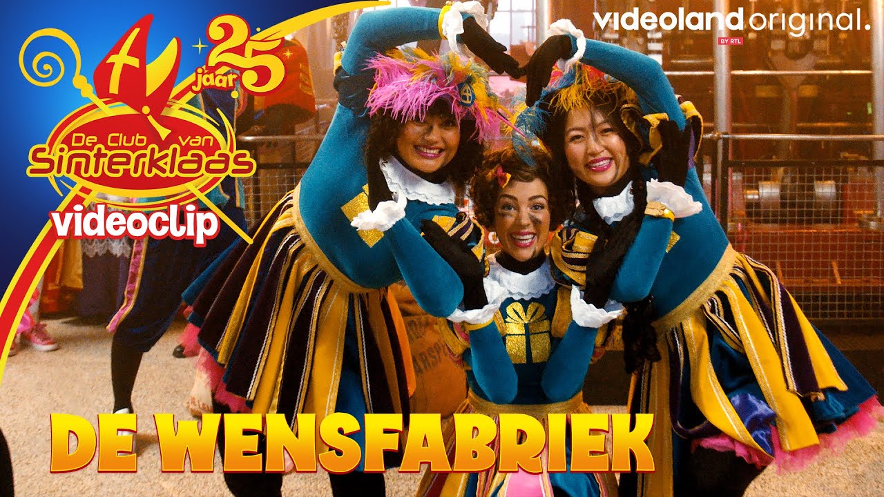 DE WENSFABRIEK - KADO (2024) &bull; VIDEOCLIP De Club van Sinterklaas &bull; Serie nu te zien bij Videoland