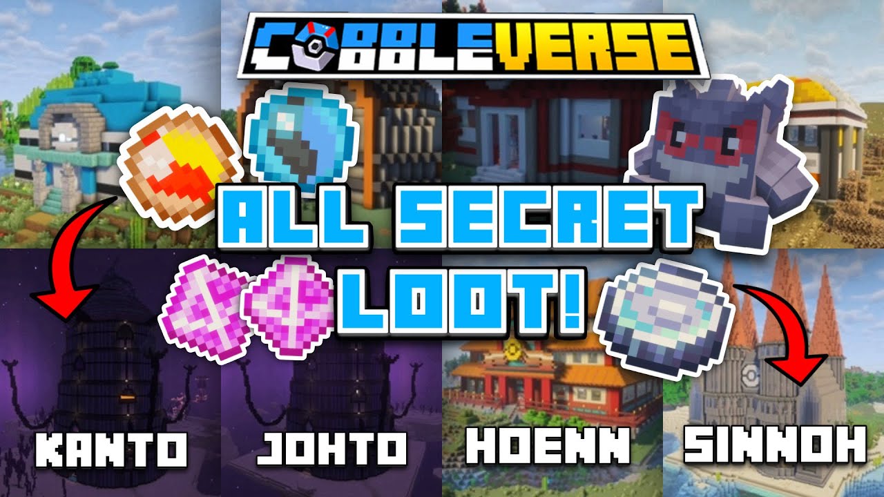 Весь секретный лут в ГИМАХ и ЛИГАХ! (КАНТО, ДЖОТО, ХОЭНН, СИННО)