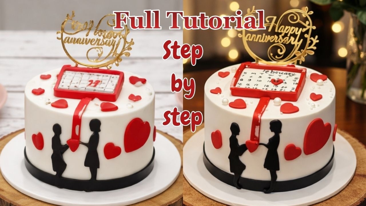 Fire Surprise Cake | Aniversary Cake | Cake for Girlfriend | Couples |Love Cake #cakecalorie