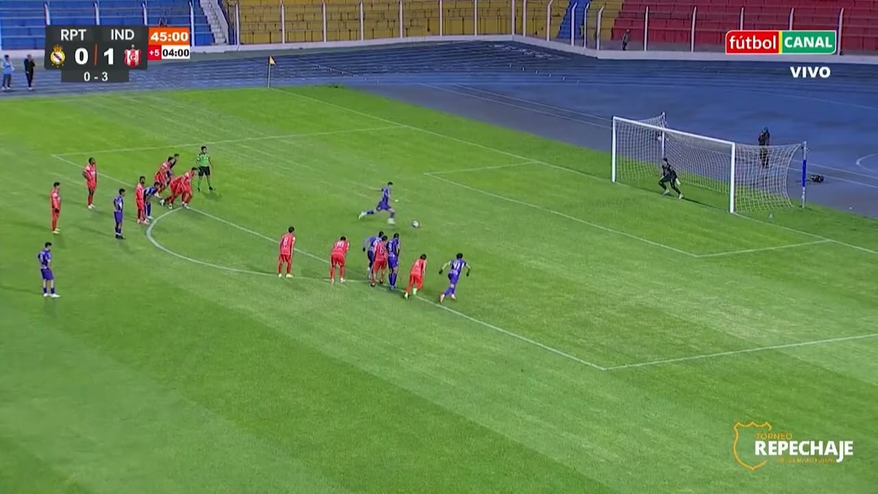 REAL POTOSI 2  -  1 INDEPENDIENTE TORNEO REPECHAJE