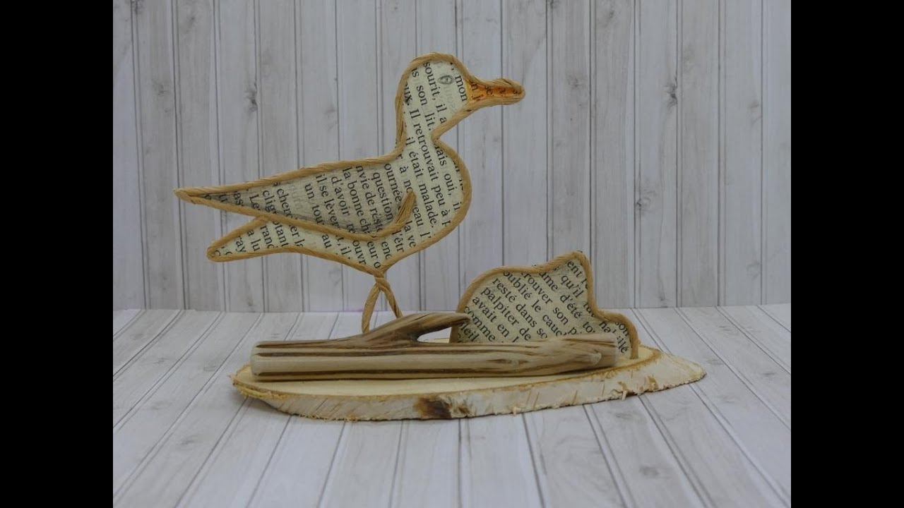 [TUTO DIVERS #9] Sculpture en Poésie de Papier spéciale fête des pères