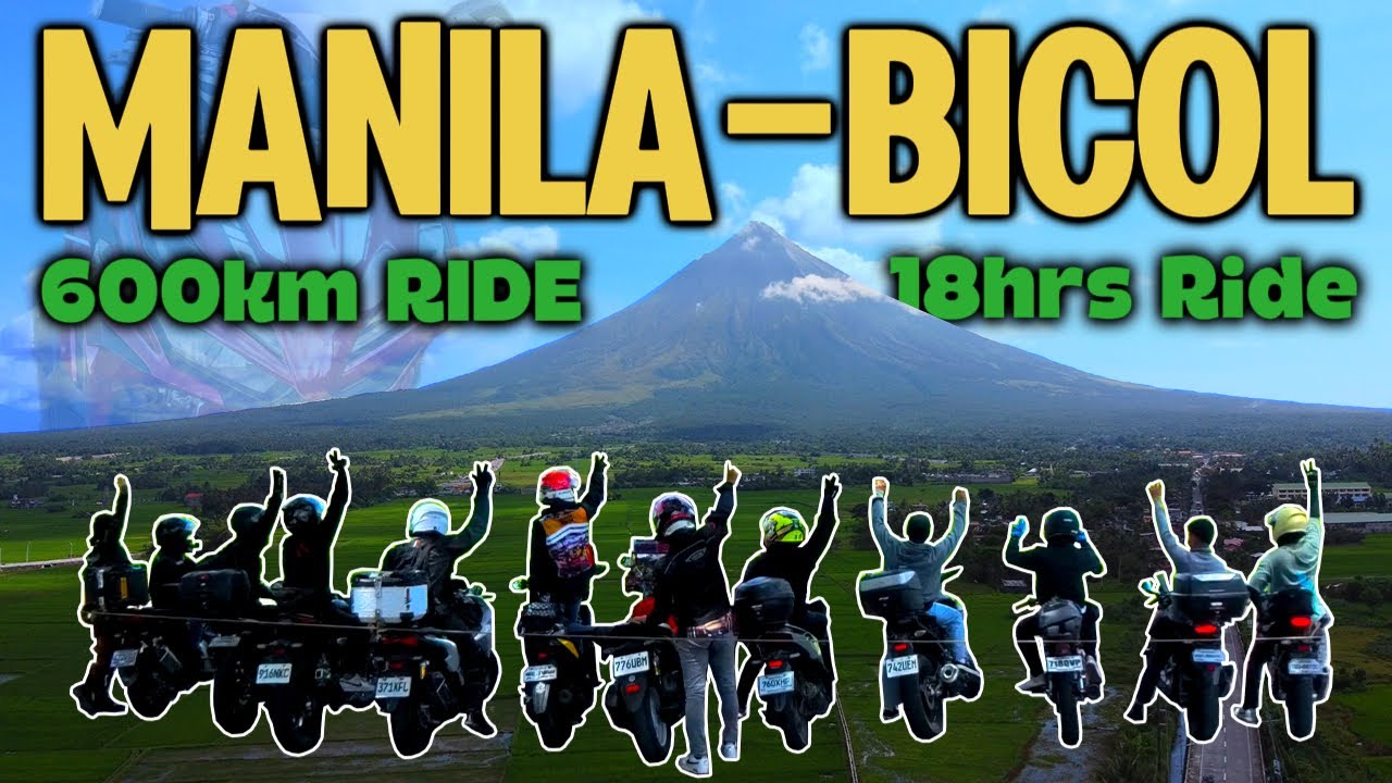 MANILA TO BICOL SORSOGON 600km RIDE USING MT15
