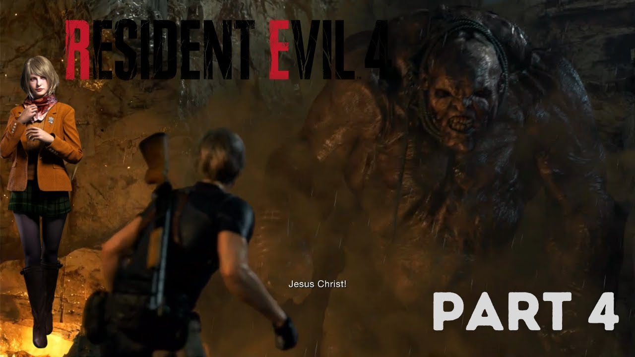 Resident Evil 4 Part 4 : Found Ashley and Fighting a Giantess Monster