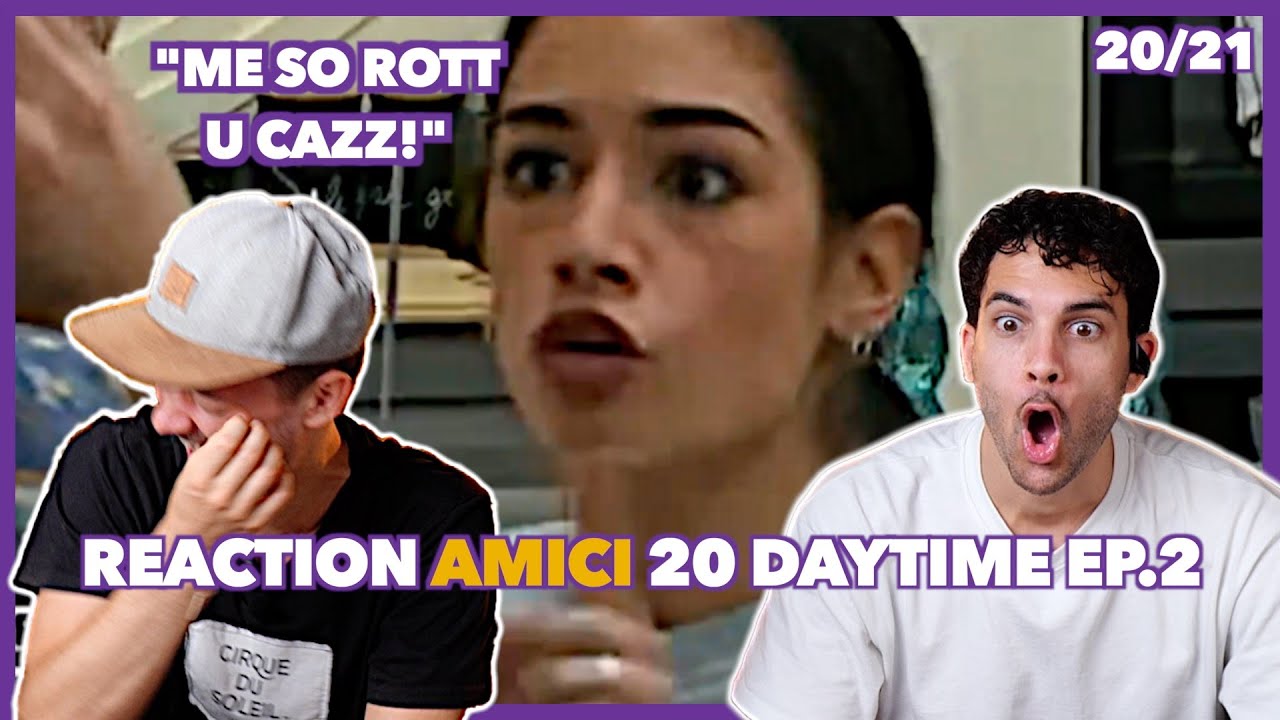Sceneggiata di Rosa contro la Celentano | Reaction Amici 20 daytime ep.2