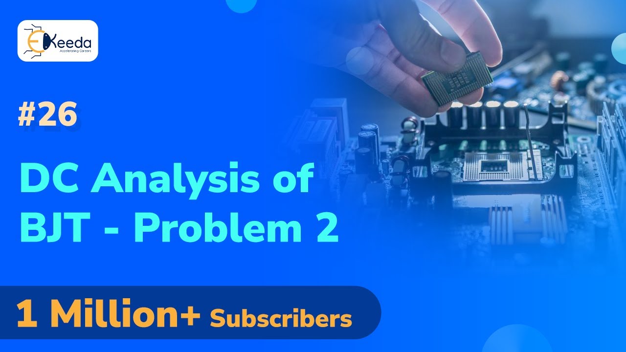 Numerical Example 2: Dc Analysis of BJT | Electronic Devices and Circuits - 1 in EXTC