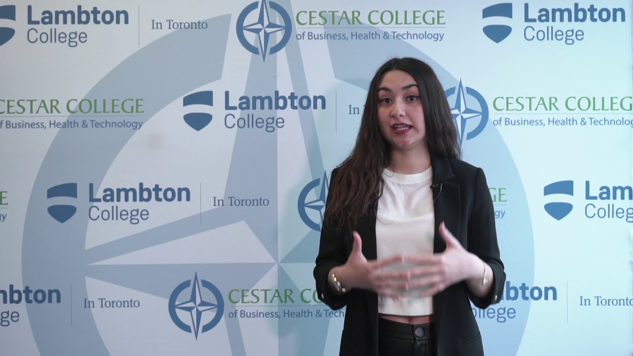 Student Testimonial | Lambton College in Toronto