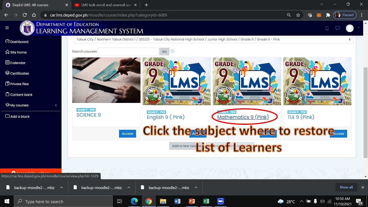How to bulk enroll learners in LMS