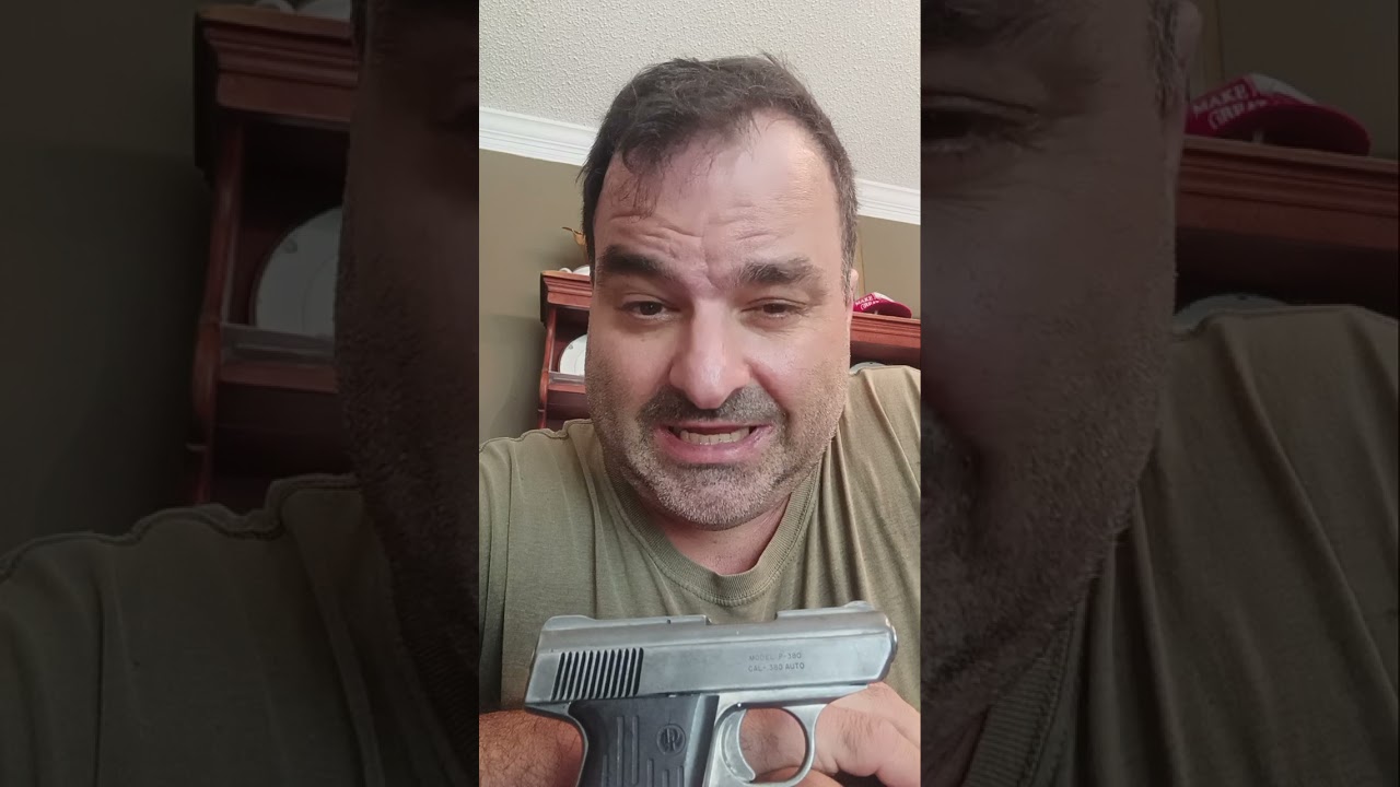 DAVIS P380 380 CALIBER RING OF FIRE GUN -PART 1