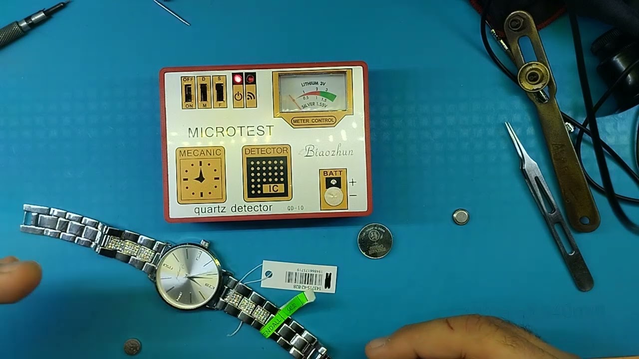 Probando el Microtest: 4 in 1 Watch Tester (Biaozhun) Vs  el tester Renata