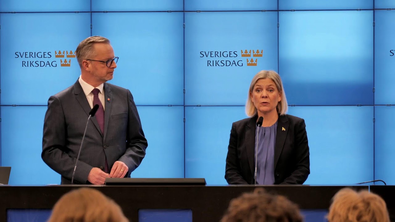 LIVE: Pressträff med Magdalena Andersson och Mikael Damberg