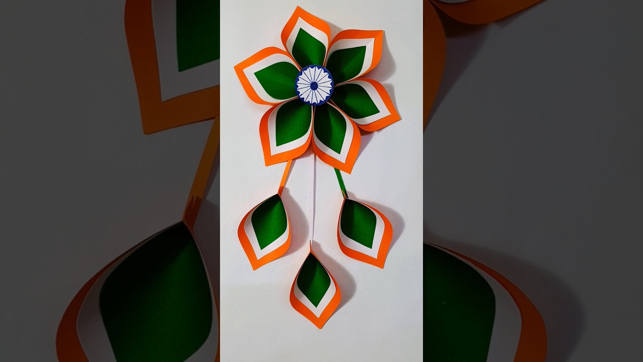 Independence Day Craft | Independence Day Wall Hanging #shorts #shortvideo #independencedaycraft