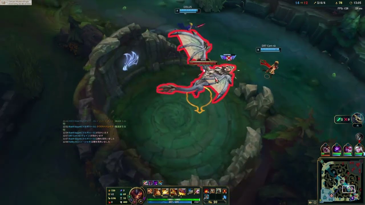Full match Xin Zhao Replays (16/6/14)