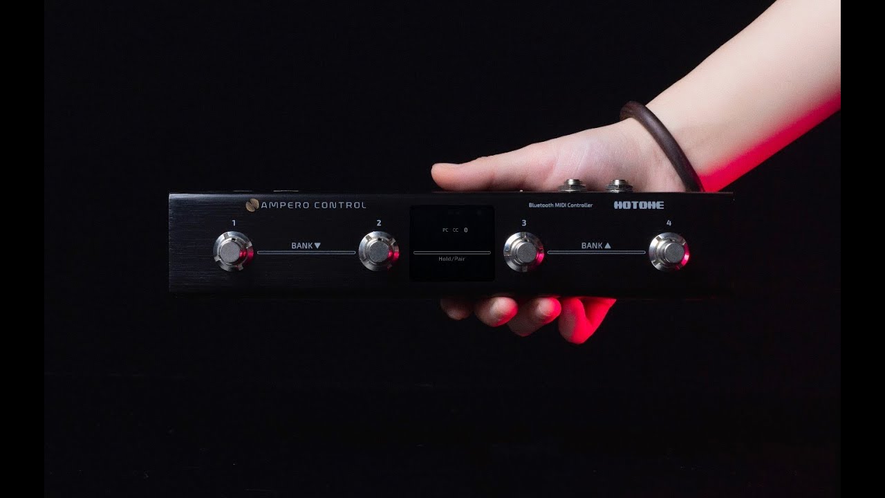 Introducing the NEW Hotone Audio Ampero Control