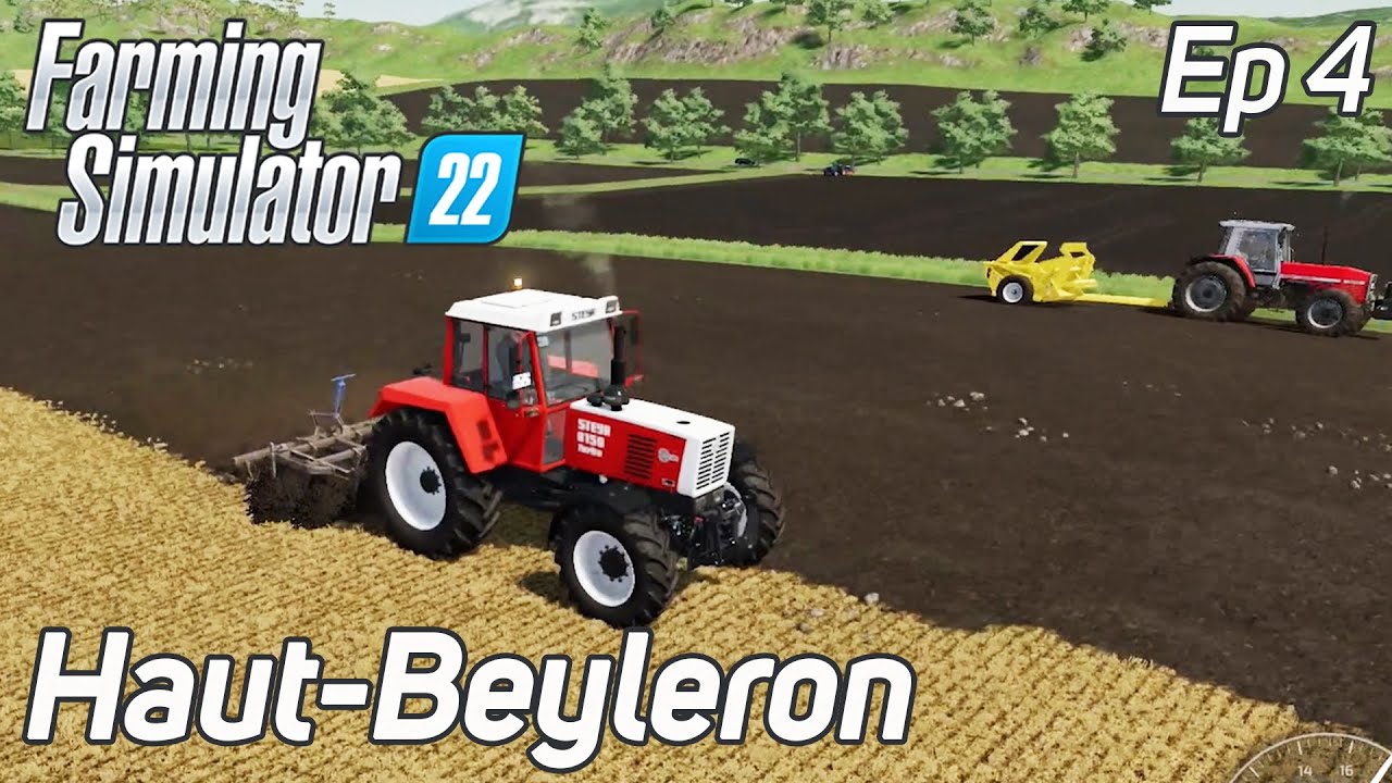 ⭐ Farming Simulator 22 ⭐FS22⭐ Haut-Beyleron ⭐ Wheat & Soybeans Sowing, Liming, Fertiliziing ⭐ Ep 4