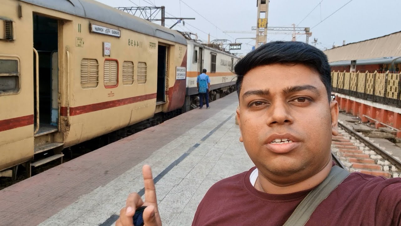 HOWRAH To DHANBAD | Full Journey 22387/Black Diamond Express, Indian Railways Video in 4k ultra HD