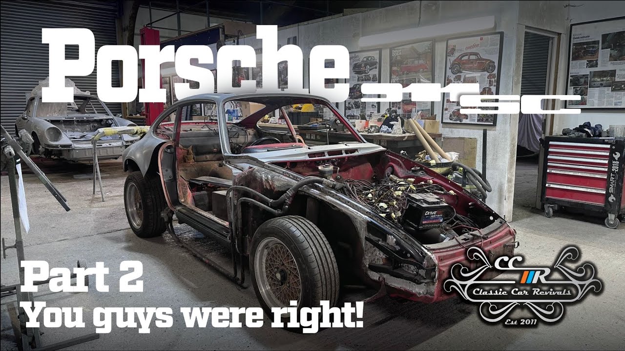 Porsche 911 SC Restoration Pt 2!! Repaint or Resto? You guys were right, this things toast! 
