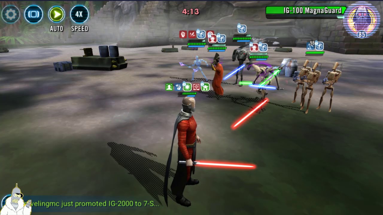 Test High Tenacity Malak counter to GG