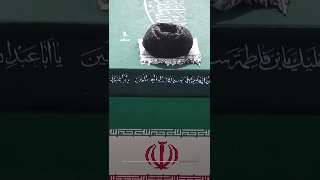 Khamenei&rsquo;s funeral procession moves through Tehran | AJ #shorts