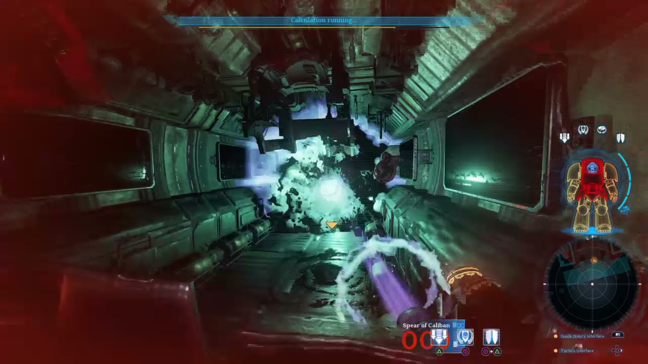 Space Hulk: Deathwing, chapter 1 speed run, chapter champion difficulty, no relics