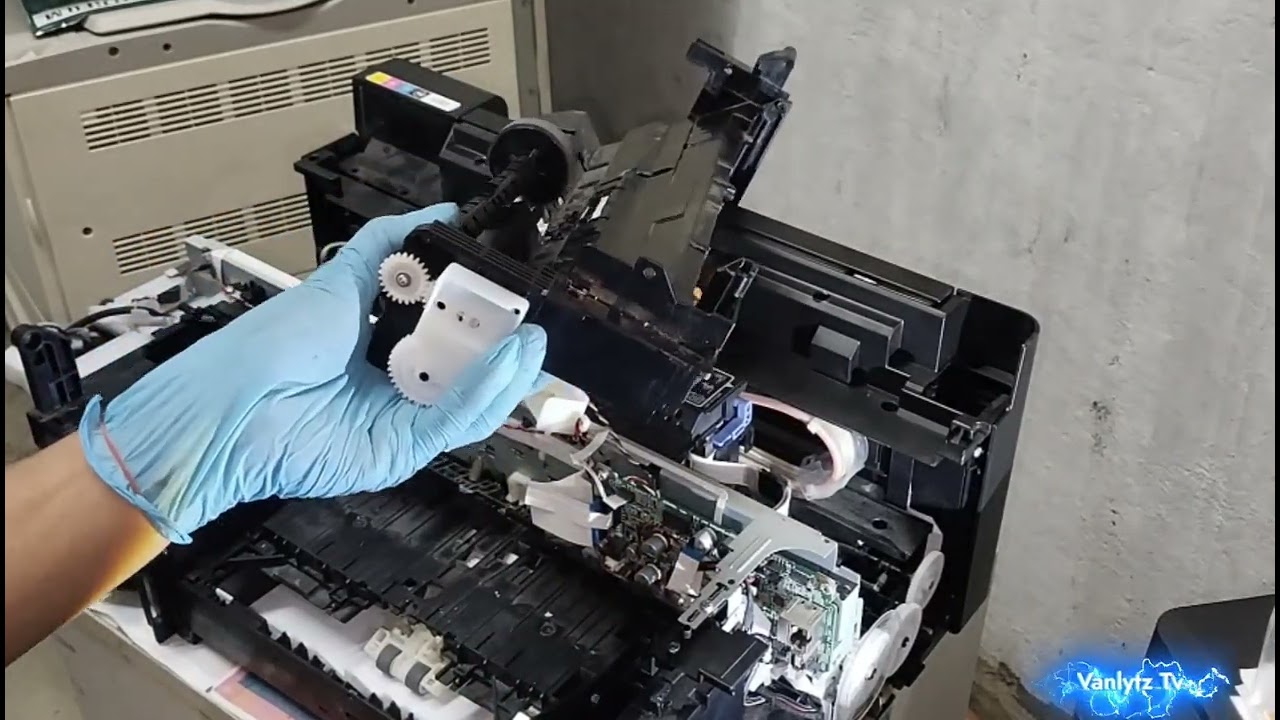 Epson L14150 How To Solve Paper Jam Part-l