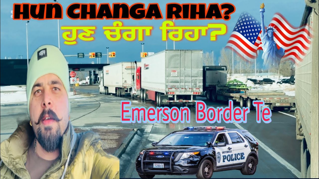 Khud Police Wale Nu Hi Auna Pai Gia🇺🇸➡️🇨🇦 ਖ਼ੁਦ ਪੁਲਿਸ ਵਾਲੇ ਨੂੰ ਹੀ ਆਉਣਾ ਪੈ ਗਿਆ