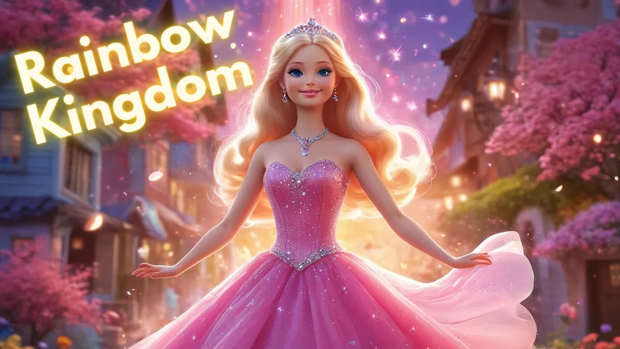 The Princess & The Enchanted Kingdom of Rainbows A Kids’ Magical Adventure Story