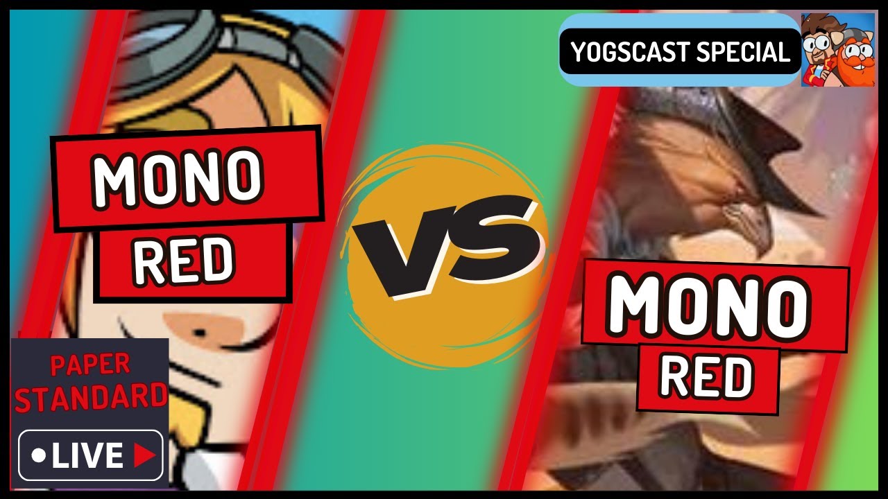 Yogscast Vlog feature match | 🔴Mono Red v Mono Red  🔴 | Duncans feature match at Firestorm