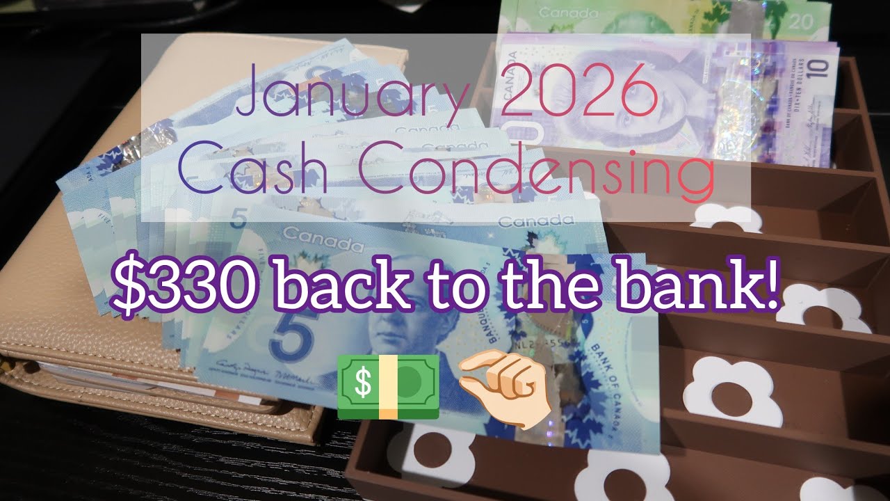 first CASH CONDENSING of 2026! 🤑 taking $330 back to the bank!💲 maria talks money💸