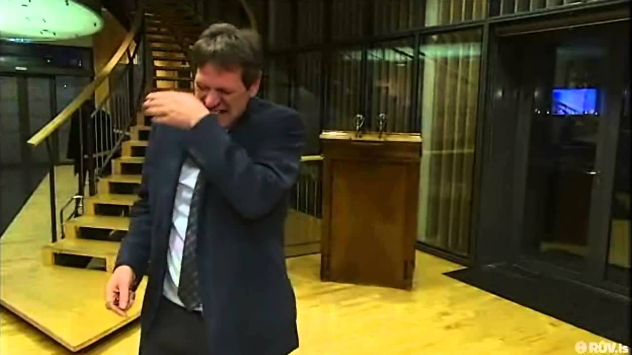 Brynjar Níelsson fær hláturskast