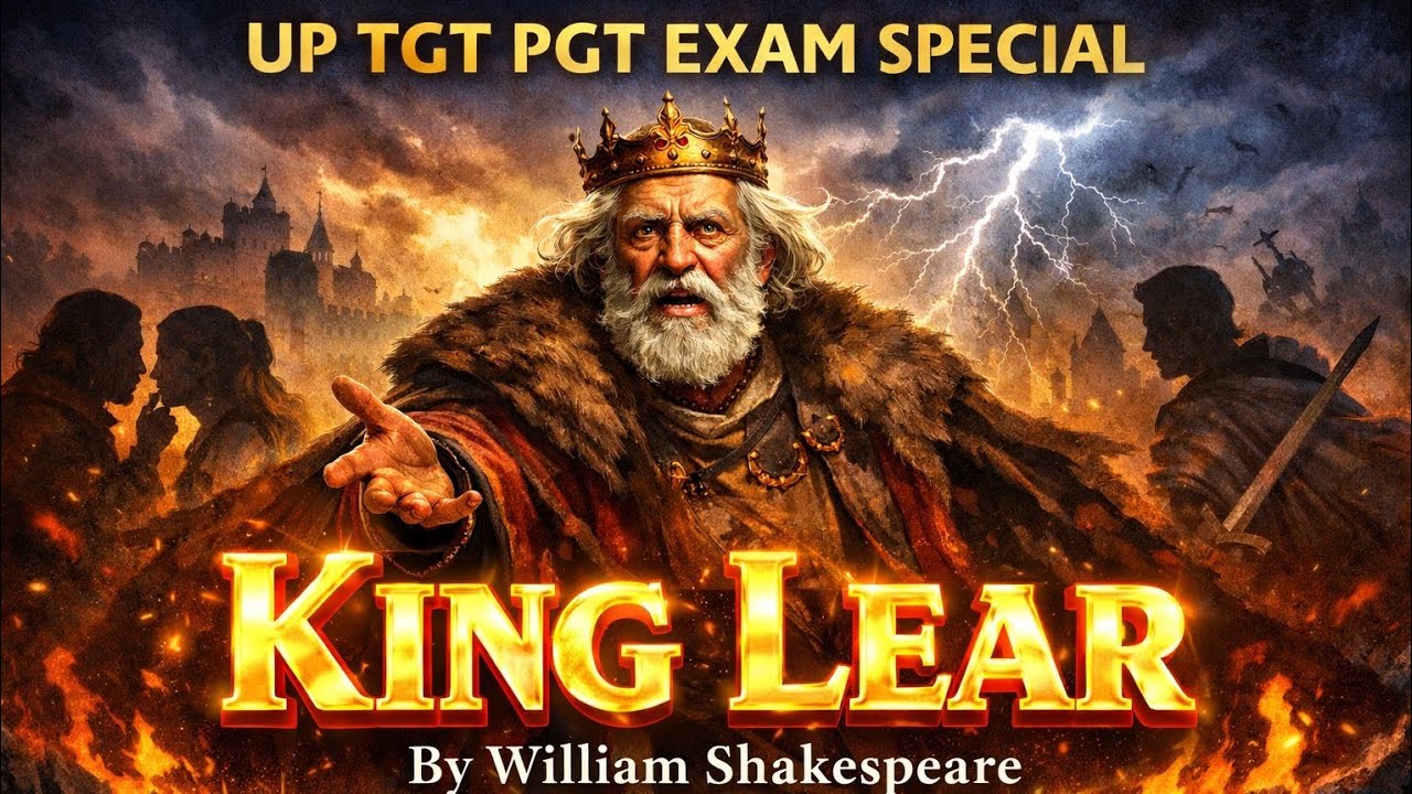 King Lear Full Analysis in Hindi |  UP TGT PGT English | UGC NET | DSSSB| Other Teaching Exams. 