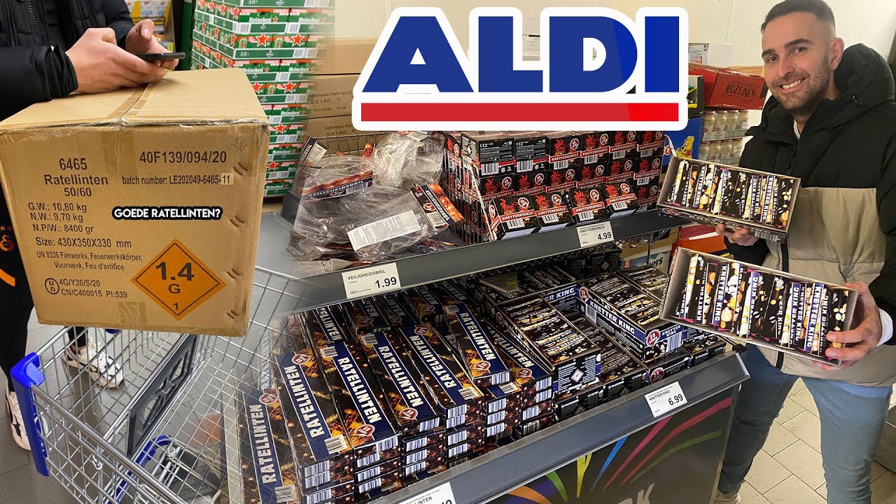 ALDI VERKOOPT NU DIT VUURWERK & AFSTEKEN!