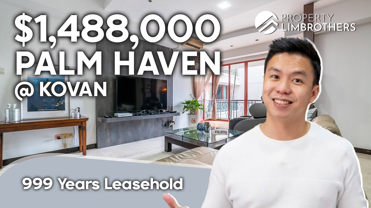 Palm Haven | 3-Bedroom | 999-Year Leasehold at D19 | $1.488M | Singapore Home Tour |  Melvin Lim