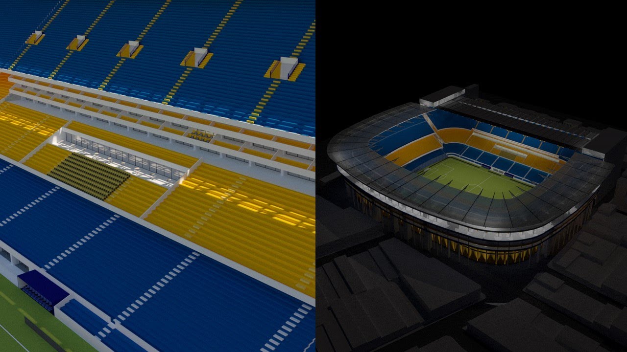 IMAGENES PROYECTO LA BOMBONERA - BOCA JUNIORS