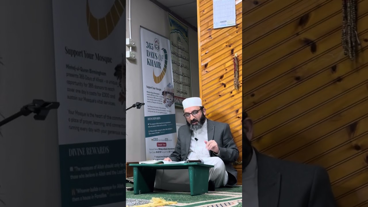 Ek Waqt me Do Namazao ko Jama Karke Padhne ka Masla (Hanafi) - Allama Bilal Qadri MQI Birmingham.