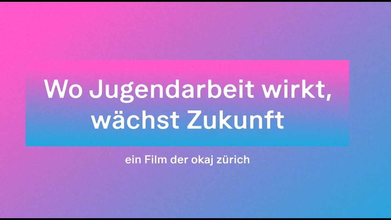 Wo Jugendarbeit wirkt, w&auml;chst Zukunft