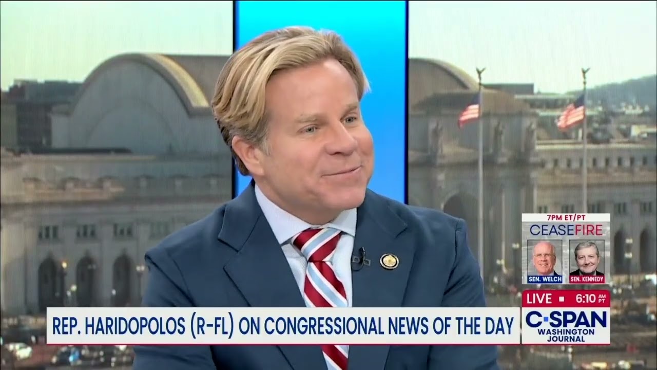 03/20/2026 - Rep. Haridopolos Joins C-SPAN - Washington Journal