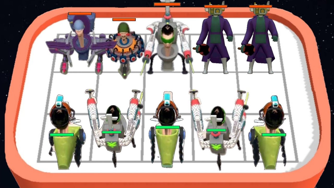 Sink Monster Merge War Part 28 | New Skibidi Toilet vs Cameraman,ToiletMan / Radio Monster Merge War