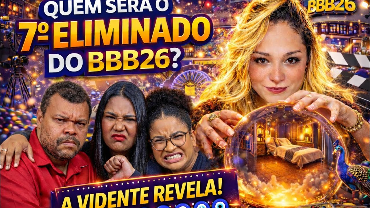 TARÓLOGA REVELA O 7ª ELIMINADO BBB 26