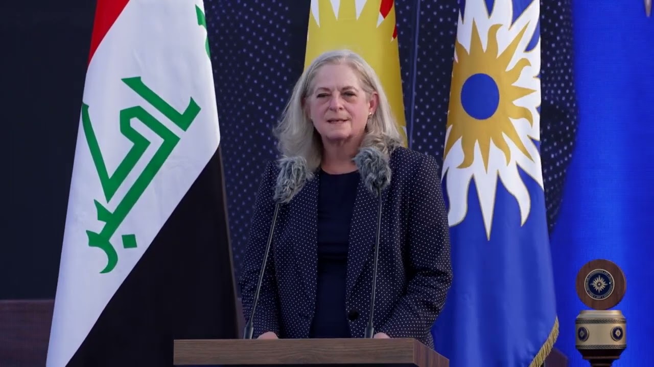 U.S. Ambassador Alina Romanowski Delivering Remarks at American University of Iraq, Sulaimani