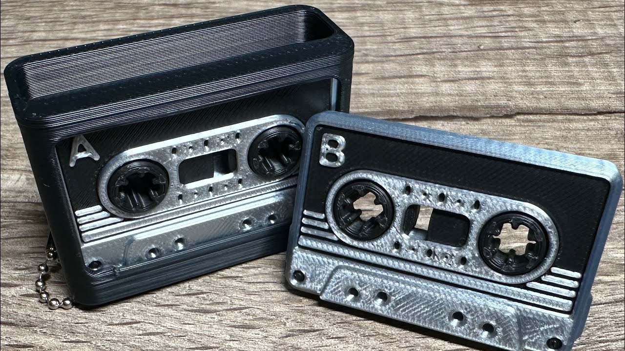 Review: Abundant3D’s Cassette Fidget Slider: DoubleShots of Nostalgia! #fidget #slider 