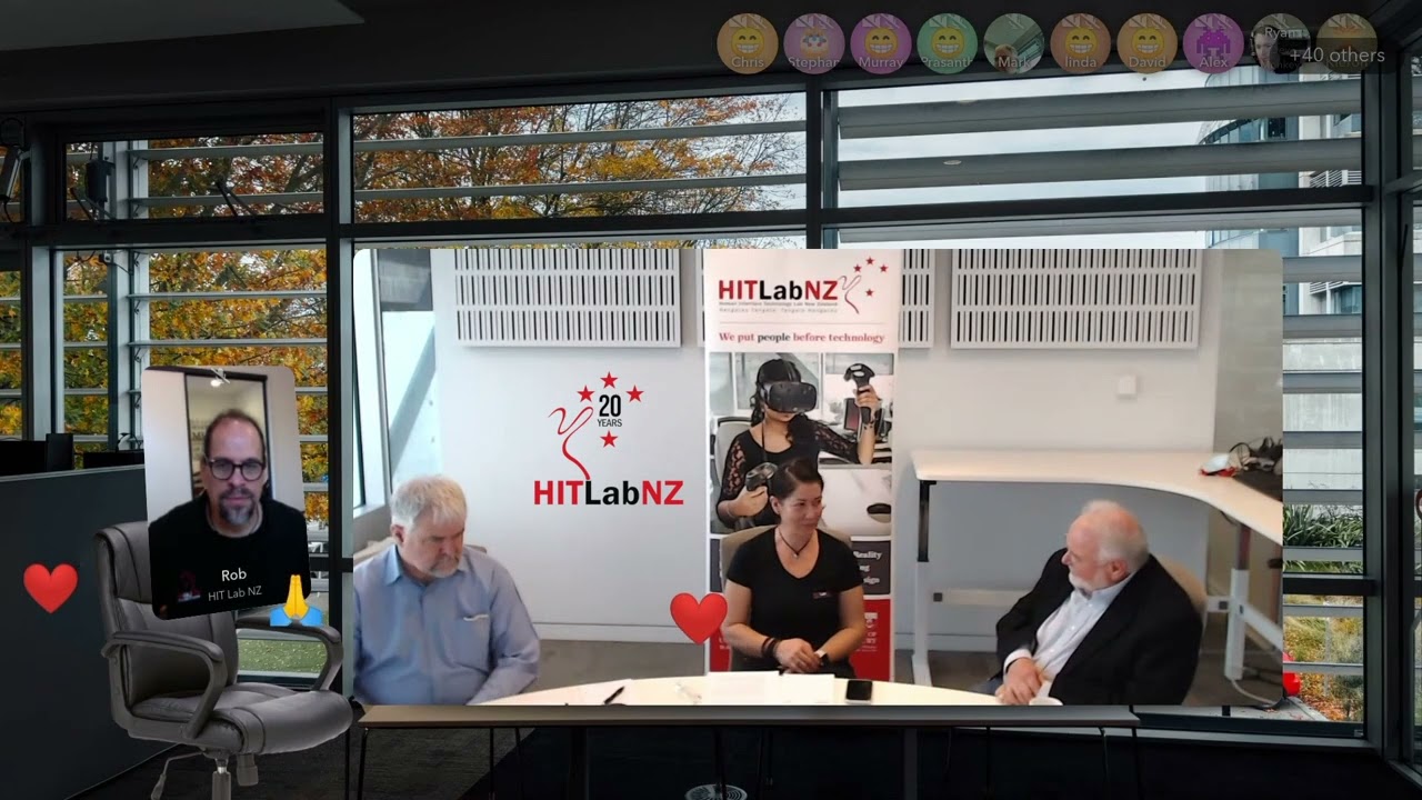 HIT Lab NZ 20th Birthday Session: PAST (2022-05-13)