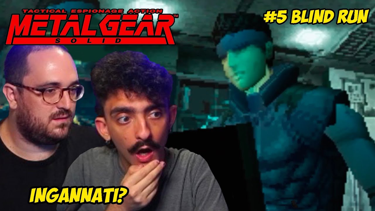 Un pazzesco colpo di scena! | Mario Sturniolo e Marco Merrino - Metal Gear Solid blind run #5