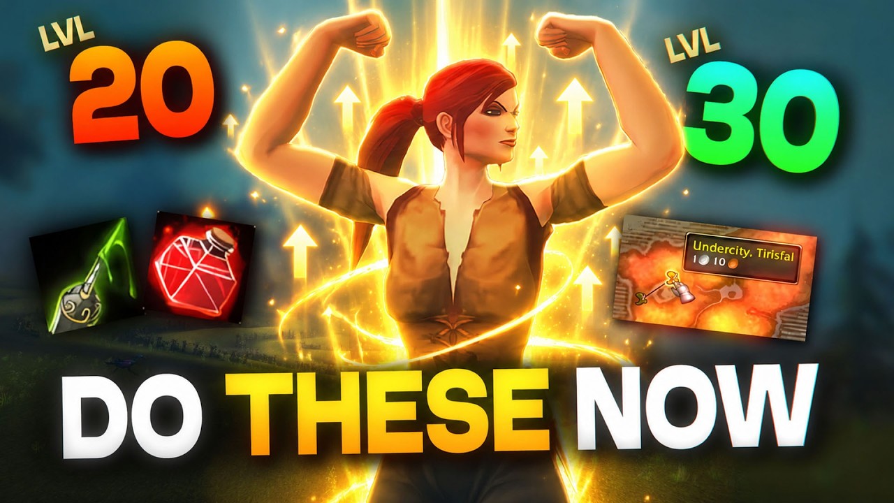 Как подготовиться к повышению уровня до 30 в бета-версии WoW Forever