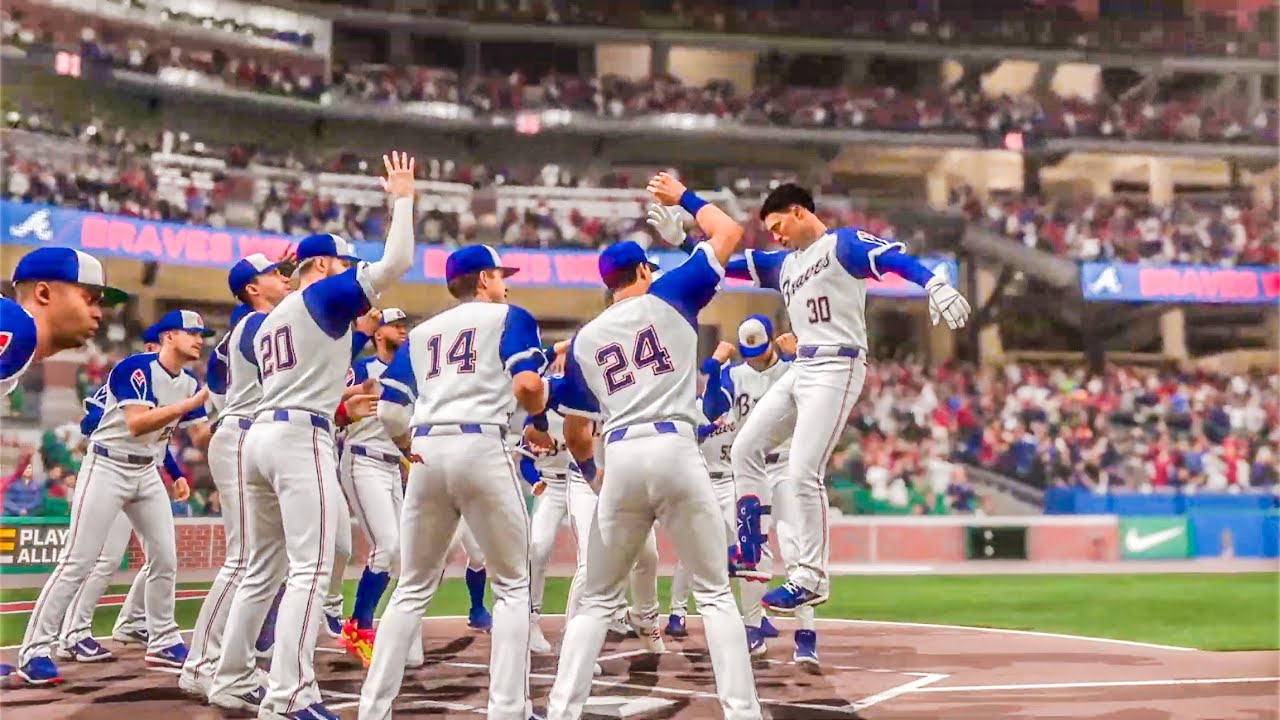 Победа! Геймплей MLB The Show 26 - Atlanta Braves против Chicago Cubs